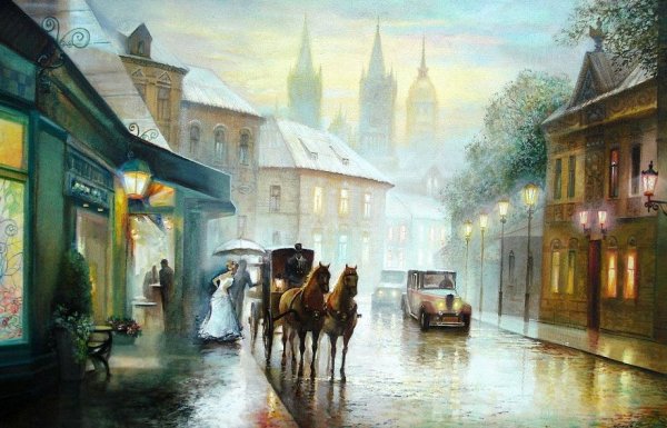 Ретро-картины художницы Светланы Ясеневой.