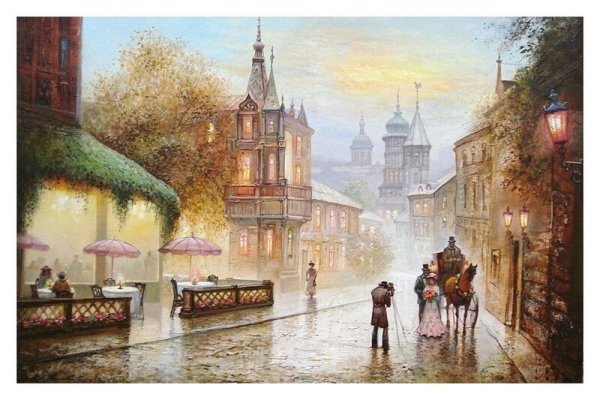 Светлана Ясенева картина Старая Прага