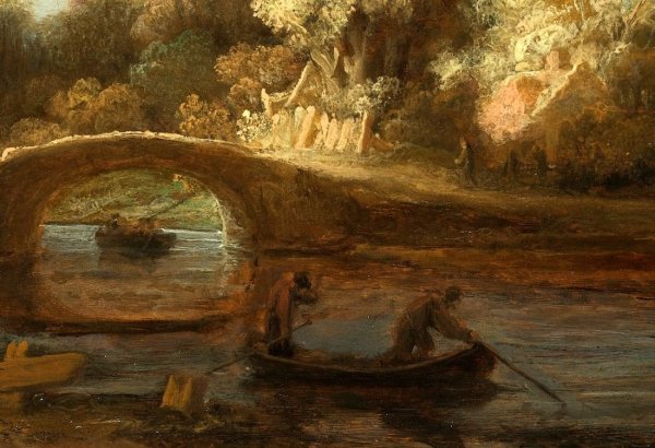 Рембрандт каменный мост