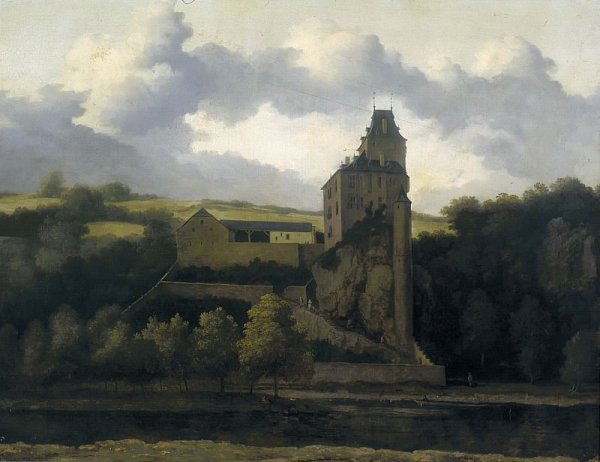 Офорты Рембрандта пейзаж