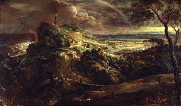 Мельница в вейк-Бей-Дюрстеде Рейсдал 1670