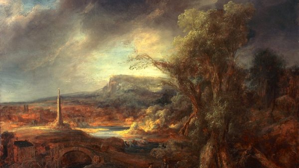 Рембрандт ветряная мельница