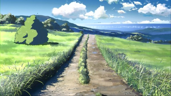 Рисовка Макото Синкая