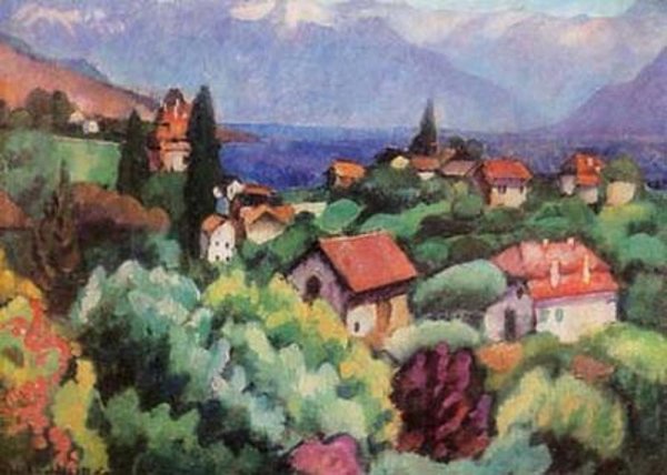 Илья Иванович Машков пейзаж