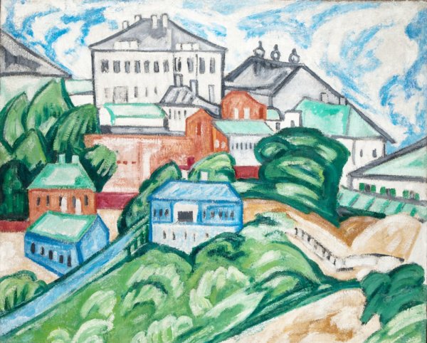 Ольга розанова городской пейзаж