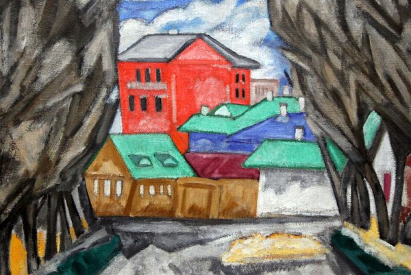 Розанова городской пейзаж