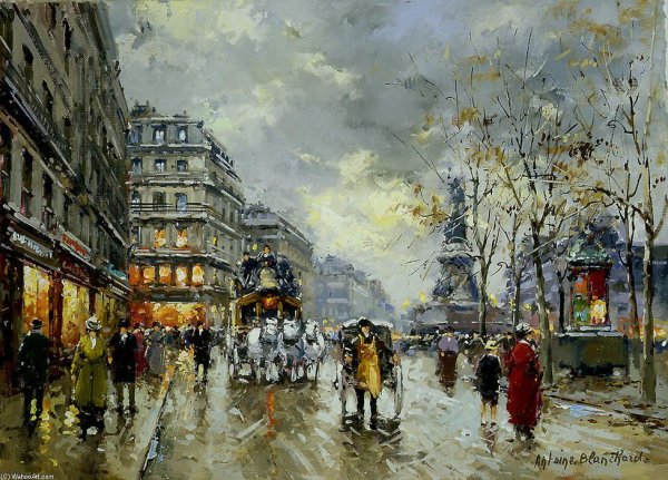 Томас Кинкейд Париж Эйфелева башня