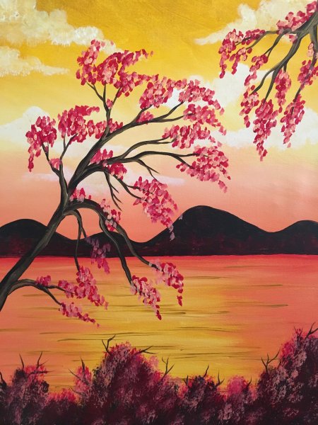 Пейзажи акварелью несложные