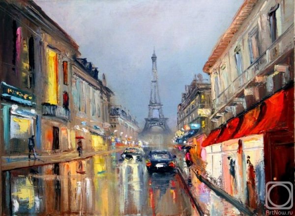 Городской пейзаж Сахарова Игоря