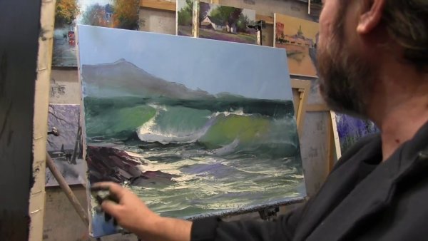 Игорь Сахаров пейзажи картины