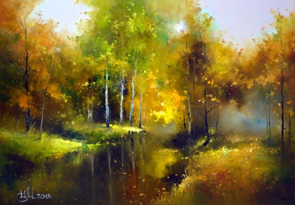 Игорь Медведев художник картины пейзажи