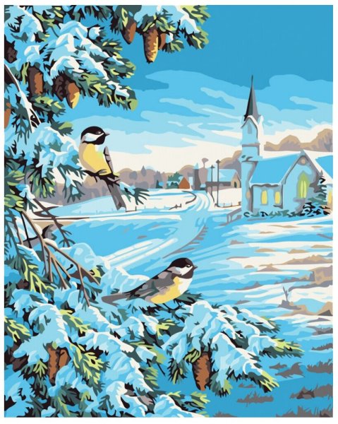 Зимние рисунки