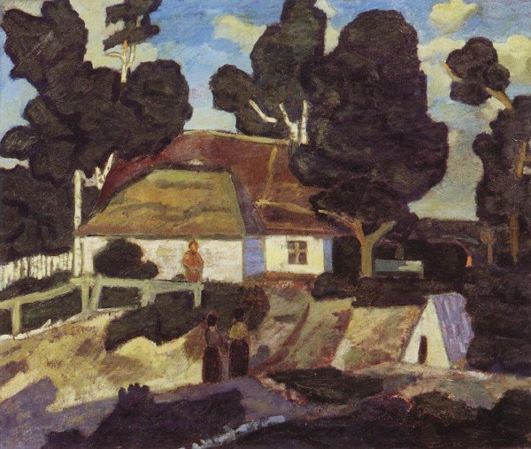 Крымов Николай Петрович пейзажи