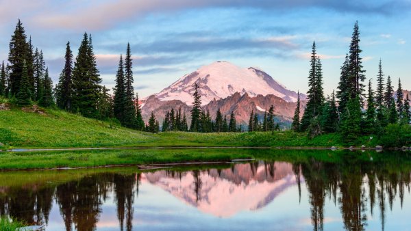 Озеро в горах