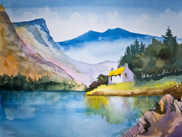 Многоплановый пейзаж