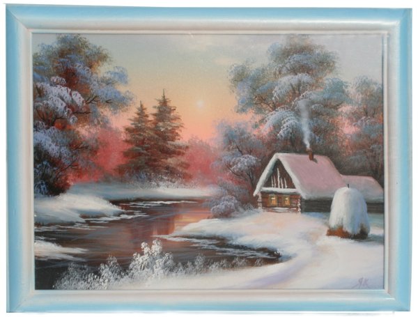 Художник Тед Блейлок зима