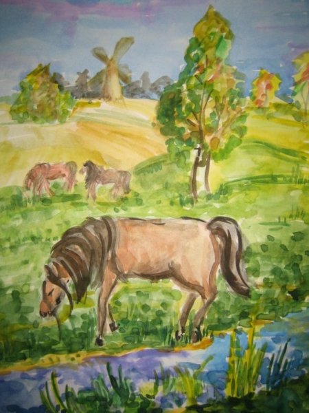 Пейзаж Бежин луг