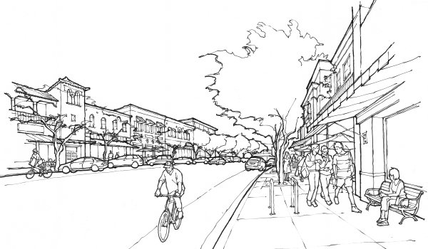 Город в перспективе