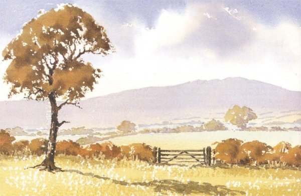 Воздушная перспектива в пейзаже