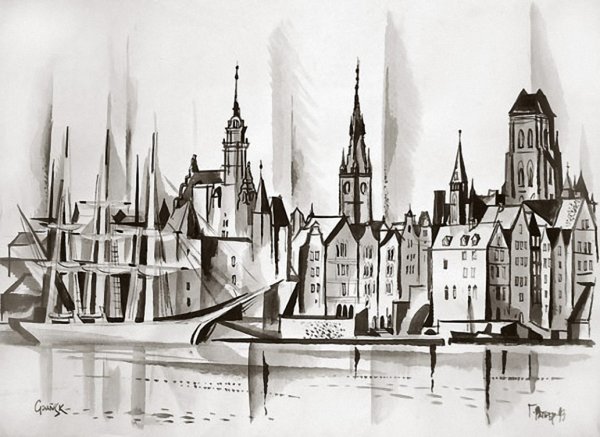 Калининград кафедральный собор Графика