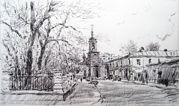 Город карандашом