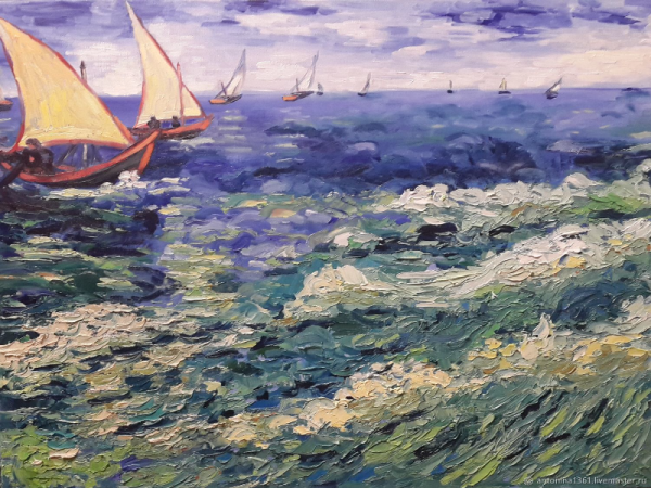 Винсент Ван Гог море