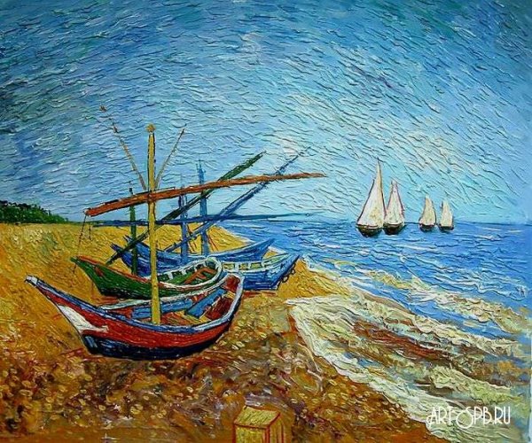 Море в сент-Марье Ван Гог