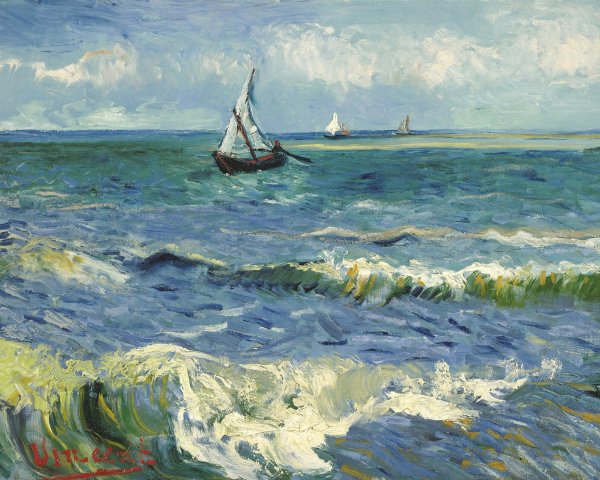 Ван Гог лодки в сен-Мари