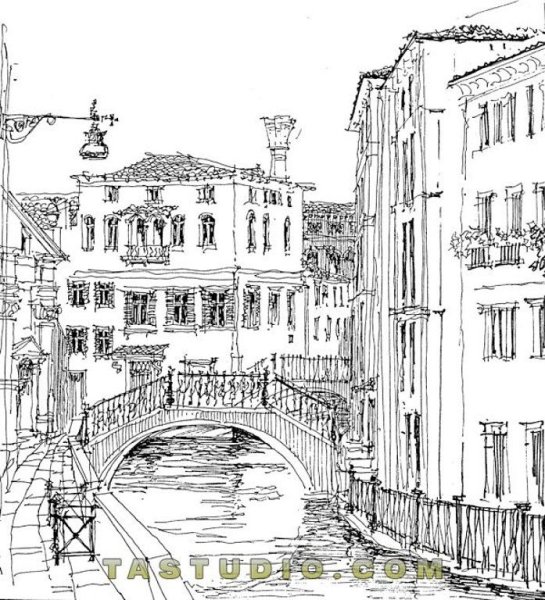 Венеция зарисовки