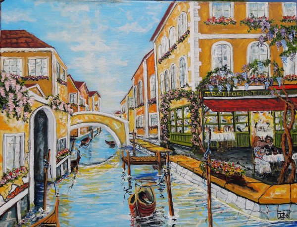 Венеция рисунок