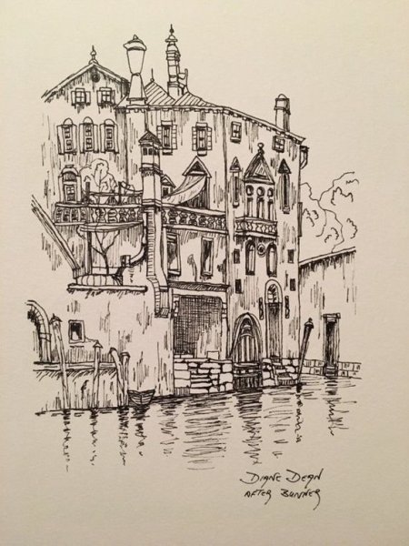 Венеция в графике