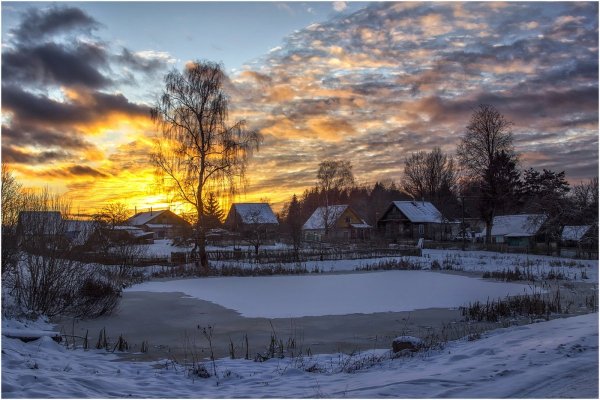 Зимняя природа России