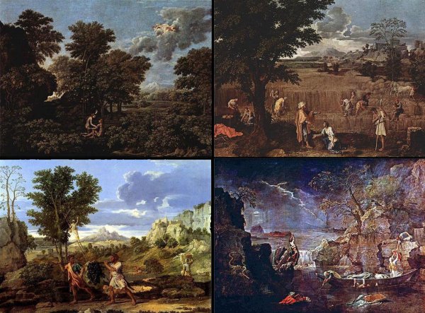 Клод Лоррен Римский пейзаж