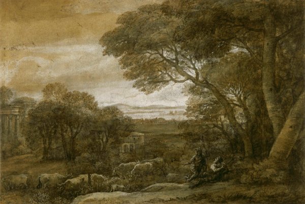Пуссен аркадские пастухи