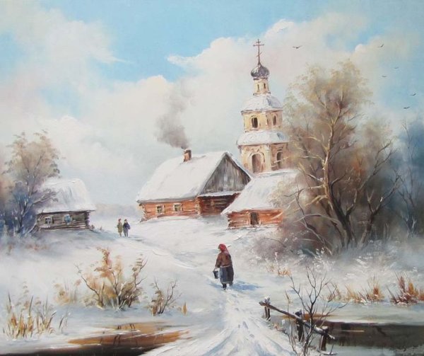 Художник Сергей Курицын пейзажи