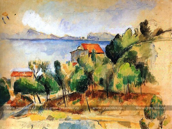 Акварели поля Сезанна