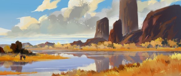 Пейзажи для референса