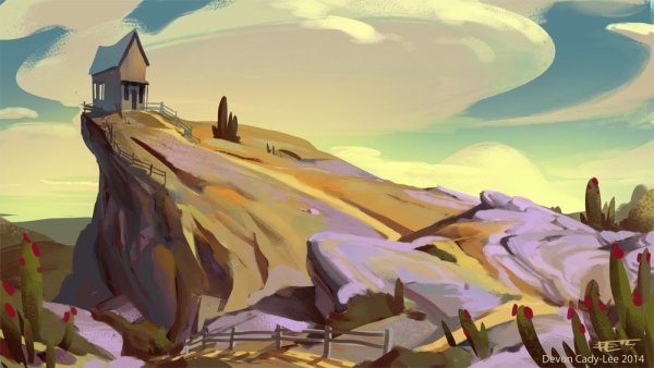 Пейзажи для референса