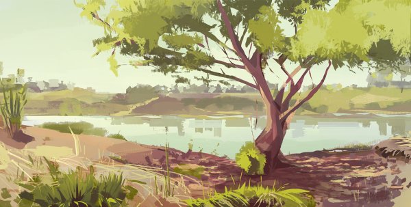 Пейзажи для референса