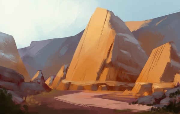 Горы референс