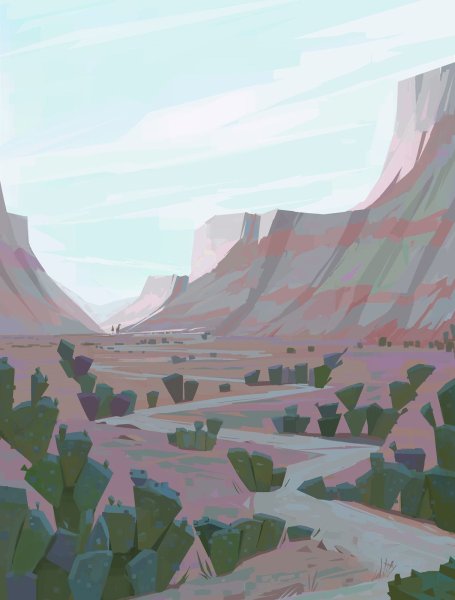 Пейзажи для референсов