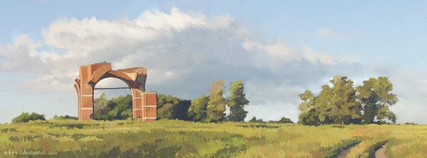 Референсы пейзажей фото