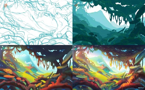 Туториал пейзаж САИ