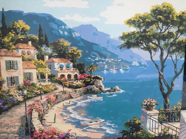 Картины приморских городов