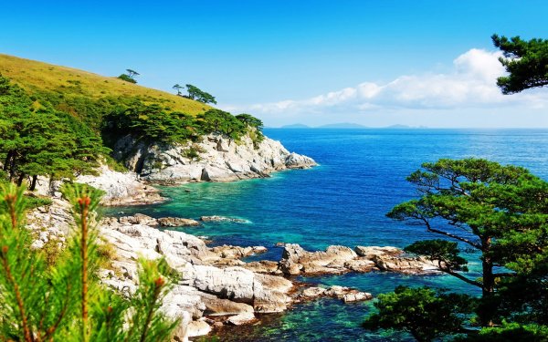 Скалистые берега Приморского края