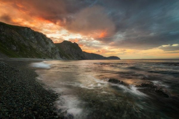 Бухта красной гальки Приморский край, Владивосток.