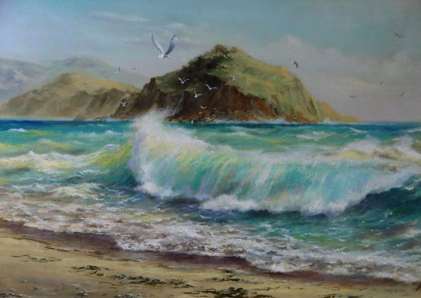 Русский остров Владивосток море