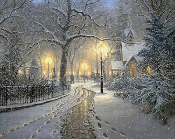 Марк Китли художник картины зима