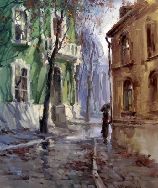 Художник Юрий Прядко.осень