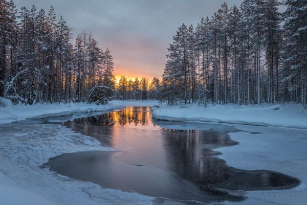 Озеро люмене Финляндия